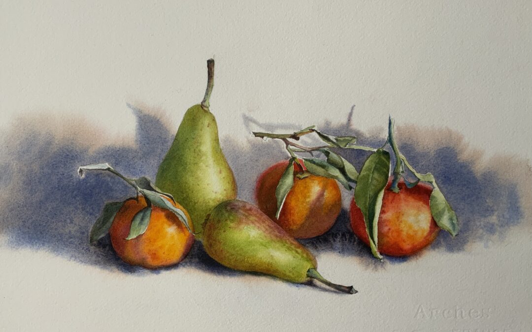 Watercolor, paper Arches